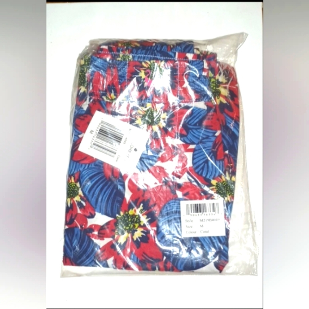 TAYLOR BYRD PRINTED CORAL MEN BOXERS